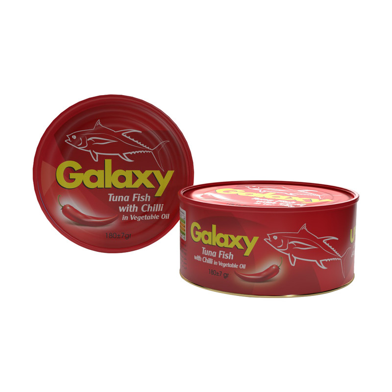 کنسرو ماهی فلفلی گالکسی - ۱۸۰ گرمی