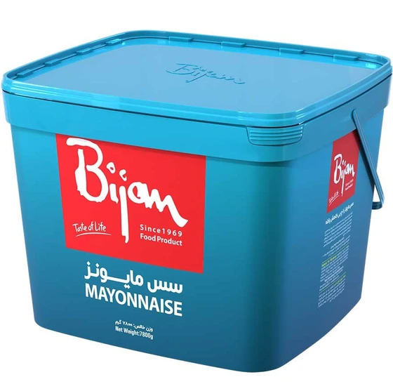 سس مایونز دبه پرچرب بیژن - وزن ۸ کیلو
