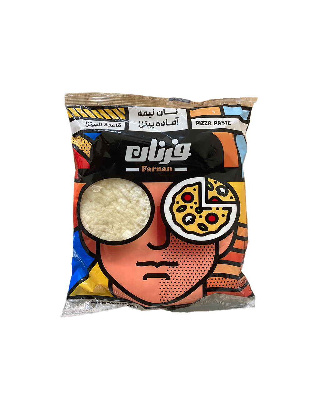 نان پیتزا نیمه آماده فِرنان ـ بسته ۴ عددی
