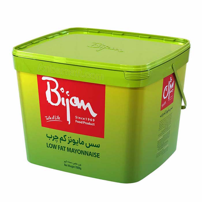 سس مایونز دبه کم چرب بیژن - وزن ۸ کیلو